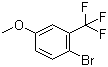 2-Bromo-5-methoxybenzotrifluoride molecular structure (CAS 400-72-6)