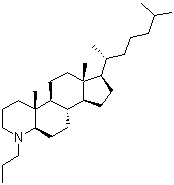 4-Propyl-4-aza-5alpha-cholestane molecular structure (CAS 4001-82-5)