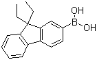 CAS 登录号：400607-30-9, 9,9-二乙基芴-2-硼酸
