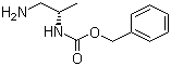 [(1S)-2-氨基-1-甲基乙基]氨基甲酸苯甲酯分子结构 (CAS 400652-46-2)