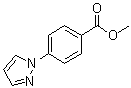 structure of CAS# 400750-29-0, Methyl 4-(1H-pyrazol-1-yl)benzoate