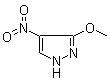 structure of CAS# 400755-41-1, 3-Methoxy-4-nitro-1H-pyrazole