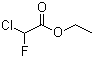 氯氟乙酸乙酯分子结构 (CAS 401-56-9)