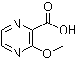 3-Methoxy-2-pyrazinecarboxylic acid molecular structure (CAS 40155-47-3)