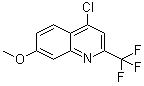 CAS 登录号：401567-80-4, 4-氯-7-甲氧基-2-(三氟甲基)喹啉