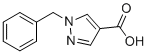 1-Benzyl-1H-pyrazole-4-carboxylic acid molecular structure (CAS 401647-24-3)