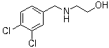 2-(3,4-Dichlorbenzylamino)ethanol molecular structure (CAS 40172-06-3)