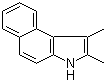 2,3-二甲基-4,5-苯并吲哚分子结构 (CAS 40174-39-8)
