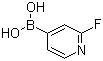 structure of CAS# 401815-98-3, 2-氟-4-吡啶硼酸