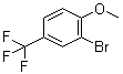 structure of CAS# 402-10-8, 2-Bromo-4-(trifluoromethyl)anisole