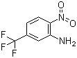 3-氨基-4-硝基三氟甲苯分子结构 (CAS 402-14-2)