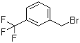 structure of CAS# 402-23-3, 3-(Trifluoromethyl)benzyl bromide