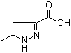 structure of CAS# 402-61-9, 5-甲基-1H-吡唑-3-羧酸