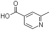 structure of CAS# 4021-11-8, 2-Methylisonicotinic acid