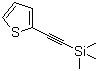 structure of CAS# 40231-03-6, 2-[(Trimethylsilyl)ethynyl]thiophene