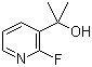 structure of CAS# 40247-48-1, 2-(2-氟吡啶-3-基)丙-2-醇