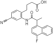 structure of CAS# 402473-54-5, ONO-AE3-208