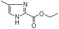 4-Methyl-1H-imidazole-2-carboxylic acid ethyl ester molecular structure (CAS 40253-44-9)