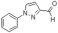 structure of CAS# 40261-59-4, 1-Phenyl-1H-pyrazole-3-carboxaldehyde
