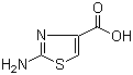 structure of CAS# 40283-41-8, 2-Aminothiazole-4-carboxylic acid