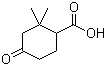 2,2-二甲基-4-氧代环己烷羧酸分子结构 (CAS 4029-26-9)