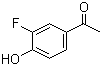 3'-Fluoro-4'-hydroxyacetophenone molecular structure (CAS 403-14-5)