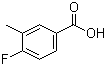 structure of CAS# 403-15-6, 4-氟-3-甲基苯甲酸
