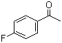 structure of CAS# 403-42-9, 4'-Fluoroacetophenone