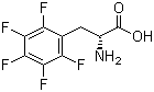 D-3-(五氟苯基)丙氨酸分子结构 (CAS 40332-58-9)