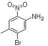 3-Bromo-4-methyl-6-nitroaniline molecular structure (CAS 40371-63-9)