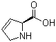 structure of CAS# 4043-88-3, 3,4-Dehydro-L-proline