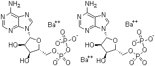 structure of CAS# 40436-88-2, 腺苷-5'-二磷酸钡盐