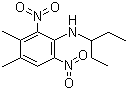 structure of CAS# 40487-42-1, Pendimethalin