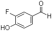 3-氟-4-羟基苯甲醛分子结构 (CAS 405-05-0)