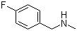 structure of CAS# 405-66-3, 4-Fluoro-N-methylbenzylamine