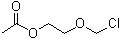 2-(Chloromethoxy)ethyl acetate molecular structure (CAS 40510-88-1)