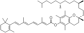 维 A 生育醇酯分子结构 (CAS 40516-48-1)