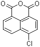 structure of CAS# 4053-08-1, 4-Chloro-1,8-naphthalic anhydride