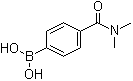 structure of CAS# 405520-68-5, 4-(Dimethylcarbamoyl)benzeneboronic acid