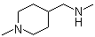structure of CAS# 405928-19-0, Methyl(1-methylpiperidin-4-ylmethyl)amine