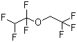 1,1,2,2-四氟乙基-2,2,2-三氟乙基醚分子结构 (CAS 406-78-0)