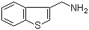 3-Aminomethylbenzo[b]thiophene molecular structure (CAS 40615-04-1)