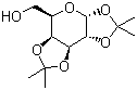 双丙酮半乳糖分子结构 (CAS 4064-06-6)