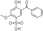 2-Hydroxy-4-methoxybenzophenone-5-sulfonic acid molecular structure (CAS 4065-45-6)