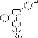 CAS # 40691-09-6 (12768-89-7), Fluorescent Brightener 54, 4-[3-(4-Chlorophenyl)-4,5-dihydro-5-phenyl-1H-pyrazol-1-yl)benzenesulfonic acid sodium salt, C.I. 505510, Tinopal WG, Uvitex WG, Whitex WG