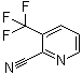 structure of CAS# 406933-21-9, 3-Trifluoromethyl-2-pyridinecarbonitrile