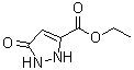 structure of CAS# 40711-33-9, 2,5-Hihydro-5-oxo-1H-pyrazole-3-carboxylic acid ethyl ester