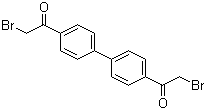 structure of CAS# 4072-67-7, 4,4'-Bis(2-bromoacetyl)biphenyl