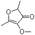 structure of CAS# 4077-47-8, 4-甲氧基-2,5-二甲基-3(2H)-呋喃酮