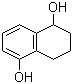 structure of CAS# 40771-26-4, 1,5-Dihydroxy-1,2,3,4-tetrahydronaphthalene
